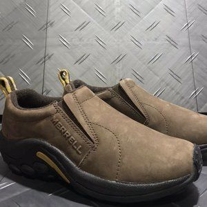 NWT MERRELL JUNGLE MOC NUBUCK LEATHER BRACKEN SLIP-ON 5